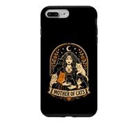 Chats Maman Pet Mother Tarot Gothique Lune Sorcière Art Coque pour iPhone 7 Plus/8 Plus