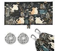 Chats Mignons De La ForêT Hamac D'extéRieur Portable LéGer pour Camping Voyages Plage