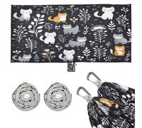 Chats Mignons RéPéTant Hamac D'extéRieur Portable LéGer pour Camping Voyages Plage