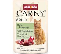 Chats - Nourriture humide ANIMONDA Carny Adult poulet + lapin, 85 g