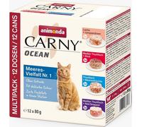 Chats - Nourriture humide ANIMONDA Carny Ocean Multipack Diversité de la mer No.1, 12 x 80 g