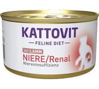 Chats - Nourriture humide KATTOVIT Feline Diet Rein/Renal Agneau, 85 g