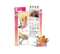 EUGY 087 Chat Pumpkin Eco-Friendly 3D Paper Puzzle