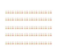 Chats s, s, pinces à papier mignonnes avec am Force, petites en métal épreuve pour documents, certificats, factures, comprend 100 pièces en or et or