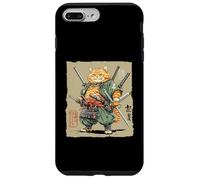 Chats samouraïs Difficiles - Épées Multiples - Maître Guerrier Coque pour iPhone 7 Plus/8 Plus