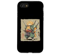 Chats samouraïs Difficiles - Épées Multiples - Maître Guerrier Coque pour iPhone SE (2020) / 7/8
