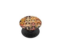 Chats stylisés Pop Art drôles PopSockets PopGrip Adhésif
