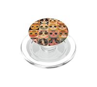 Chats stylisés Pop Art drôles PopSockets PopGrip pour MagSafe