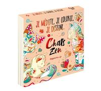Chats Zen - Je médite, je colorie, je dessine
