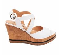CHATTAWAK Femme 11HELOISABLANC38 Sandale à Talon, Blanc, 38 EU