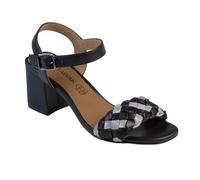 CHATTAWAK Femme 18CARLINANOIR37 Sandale à Talon, Noir, 37 EU