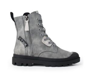 CHATTAWAK FEMME BASKET MONTANTE REALA GRIS, 38