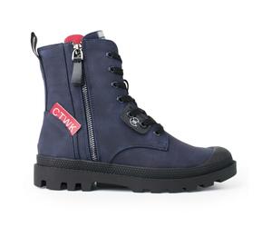 CHATTAWAK FEMME BASKET REALA MONTANTE BLEU, 38