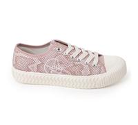 CHATTAWAK Femme Basket Toile Semelle Chevron Roman Rose, 39