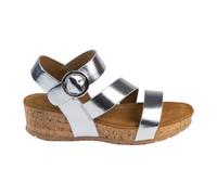 CHATTAWAK FEMME SANDALE COMPENSEE CONFORT LILOU ARGENT, 38