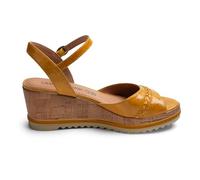 CHATTAWAK FEMME SANDALE COMPENSEE JODY YELLOW, 38