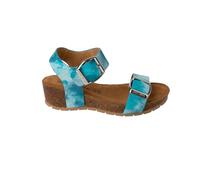 CHATTAWAK FEMME SANDALE COMPENSEE MARIELLE TURQUOISE, 36