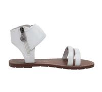 CHATTAWAK Femme Sandale Plate Boucle PACOME Blanc, 41