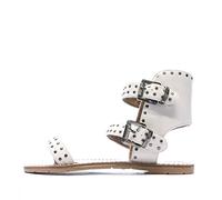 CHATTAWAK FEMME SANDALE PLATE VERONIQUE BLANC, 36