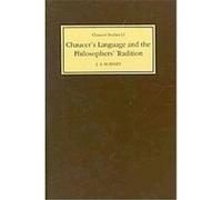 Chaucer's Language and the Philosophers Tradition, Chaucer Studies, 2 J. D. Burnley (Auteur)