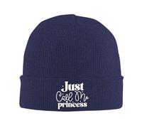 Chaud Beanie pour Homme,Appelez-Moi Simplement Princesse,Bonnets en Tricot,Classique Beanie Tricoté pour Adultes,Sports,Femme