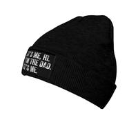Chaud Beanie pour Homme Fête des pères drôle, C'est Moi. Salut, Je suis Le Papa. C'est Moi. Bonnet Hiver Chaud Tricot Universelle Chapeau d'hiver Tricoté pour Sports Femme Adultes