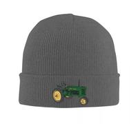 Chaud en Hiver John Deere Stylisé Tracteur Et Quot Chaud Tricoté Cap Mode Bonnet Chapeau Automne Hiver en Plein Air Bonnets Chapeaux pour Hommes Femmes Adulte
