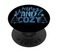 Chaud et Confortable pour l'hiver par Temps Froid Amateur de la Saison glacée PopSockets PopGrip Adhésif