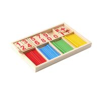 Chaud! Excellent Jouet D'éveil En Bois, Méthode Montessori, 1 Pièce, Calcul Des Couleurs, Éducation Précoce, Nouveauté