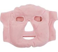 Chaud froid Combinaison de gel Perles Couverture faciale Douceur Soulagement du stress Chaleur Sac de glace pour dormir rose