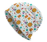 Chaud Tricoté Bonnet Bonne Pâque Traditionnelle Bonnet Hiver Chaud Tricot Classique Chapeau d'hiver Tricoté pour Cyclisme Femme Adultes