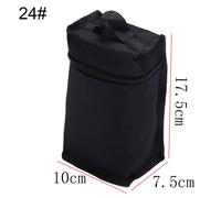 Chaude 36/48/60/80pcs Grande Capacité À Fermeture Éclair Noir Pliant Marqueurs D'Art De Toile De Tirette De Stockage Crayon Sac Tenir Marqueur Stylo Sac De Rangement