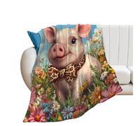 Chaude Couverture Polaire Christianisme Foi Jésus-avec Dieu Tout Est Possible Couvre Lit Léger Plaid pour Décoration l'hiver D'Intérieur 80"x60"