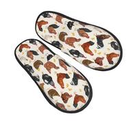 Chaude Pantoufle D'Intérieur Coqs Et Poules Chaussures De Maison Douce Pantoufles À La Maison Pour Invité, Voyage, Chambre L
