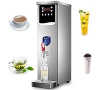 Chaudière à eau chaude - Chauffe-eau à remplissage automatique en acier inoxydable avec robinet anti-goutte pour usage commercial et cantines, capacité de 10 l