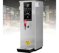 Chaudière à eau chaude commerciale, chauffe-thé et café en acier inoxydable avec panneau de commande numérique, contrôle automatique de la température, robinet anti-goutte pour la restauration