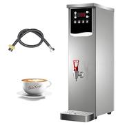 Chaudière à eau chaude commerciale, urne de restauration de 20 L, température réglable, sortie 60 l/h, idéale pour bureau, café, restaurant, chauffage par étape, distributeur d'eau efficace
