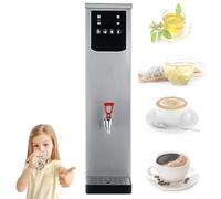Chaudière à eau chaude, remplissage automatique commercial en acier inoxydable avec contrôle automatique de la température, eau bouillante rapide de 2,5 kW pour la fabrication de thé et de café