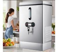 Chaudière À Eau Commerciale 40 L, Distributeur D'eau Chaude Instantanée Avec Robinet, Fonctionnement D'entrée D'eau Entièrement Automatique, Ébullition Rapide En 3 Minutes, Système De Double Filtratio