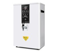 Chaudière à eau commerciale, distributeur d'eau chaude instantanée avec panneau de commande intelligent, chauffe-eau automatique mural avec filtre et robinet