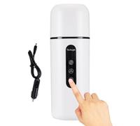 Chaudière à eau de voiture | Bouilloire à thé et café à chauffage rapide 12 V/24 V - Tasse de voyage universelle avec fonction d'agitation automatique, bouilloires de voiture de 420 ml pour garder le