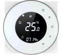 Chaudière à gaz programmable Chauffage Thermostat à contact sec Contrôleur Écran tactile LCD avec rétroéclairagevocale compatible Amazon Echo/ Home/ IFTTTT