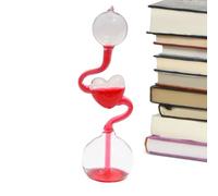 Chaudière à main en verre, jouet scientifique de chaudière à main | Chaudière manuelle de d'énergie en verre | Chaudière à main liquide avec jauge de couleur, ornement intéressant pour