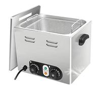 Chaudière À Oeufs Commerciale 2600W, Support de Cuiseur D'oeufs de 45 Pièces, Capacité de 6000 Ml, Contrôle de la Température Et Minuterie, pour les Oeufs Parfaits Des Restaurants A