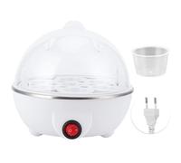 Chaudière à Oeufs électrique, électrique rapide oeuf cuiseur Multifonctionnelle Mini Cuiseur à Oeufs Braconnier à Vapeur pour Utilisation en Cuisine Braconnier à Oeufs Chaudière