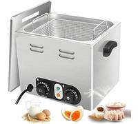 ChaudièRe à œUfs Commerciale 2600 W, ChaudièRe à œUfs éLectrique à Source Chaude Avec ContrôLe De TempéRature Et Minuterie, Robuste Et Durable, Capacité De 45 œUfs, Pour Restaurant Et Snack-Bar