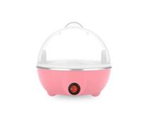 Chaudière À Œufs Électrique Double Couche, Mini Cuiseur Vapeur 14 | Multifonctionnel, Maïs, Crème Anglaise, Automatique, Pour Petit-déjeuner(Pink 7 Eggs)