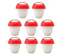 Chaudière À Œufs En Silicone 8 Pièces, Tasses À Vapeur Antiadhésives Réutilisables, Coquetiers Durs Sans Coquille, Moule À Œufs De Braconnage, Outils De Cuisine Pour Œufs Durs De Qualité Alimentaire