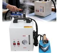 Chaudière à vapeur portable avec manomètre de 4 litres, température réglable pour un repassage efficace et un entretien du linge, idéale pour l'entretien des vêtements et l'utilisation à domicile