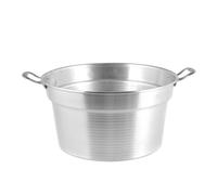 Chaudière Aluminium Lourde Brossé CM 26 4,5l Argenté Home